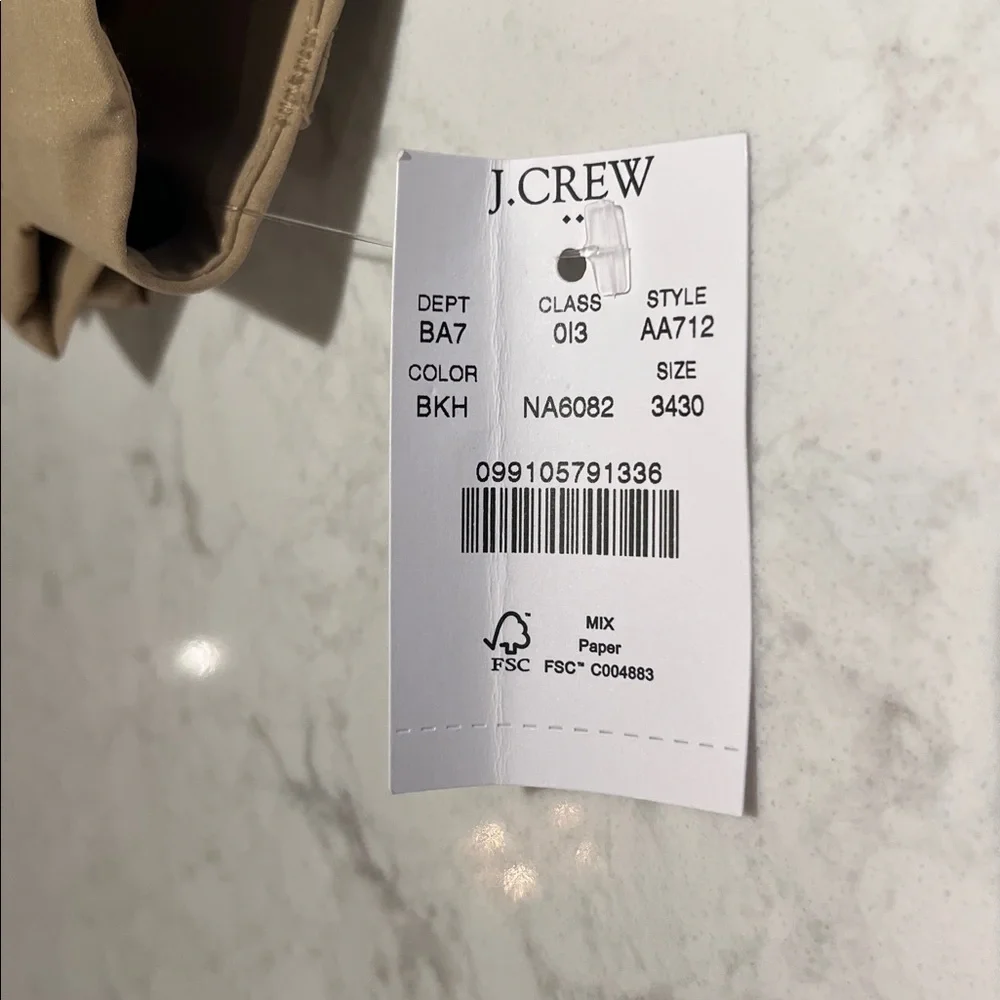 J. Crew Men’s Khaki/Tan Chino Pants Slim Fit